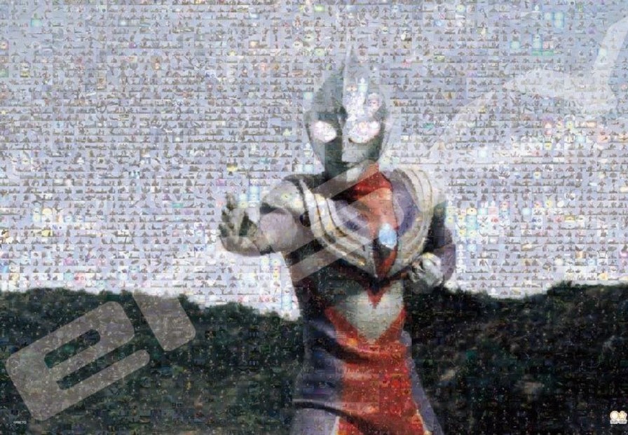 Ensky Ensky  | Ensky 1000T-188 Jigsaw Puzzle Ultraman Tiga Mosaic Art (1000 Pieces)