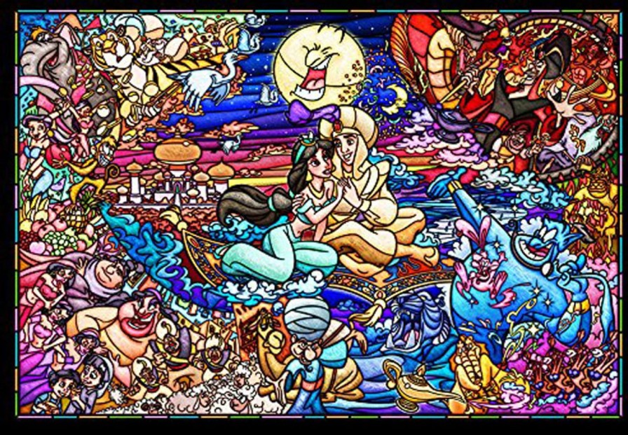 Tenyo Disney Tsum Tsum Line Up! Jigsaw Puzzle (1000 Piece)