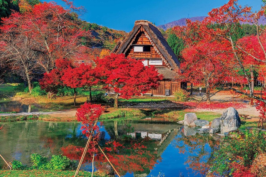 Epoch Epoch  | Epoch Jigsaw Puzzle 10-812 Autumn In Shirakawa-Go Gifu Japan (1000 Pieces)